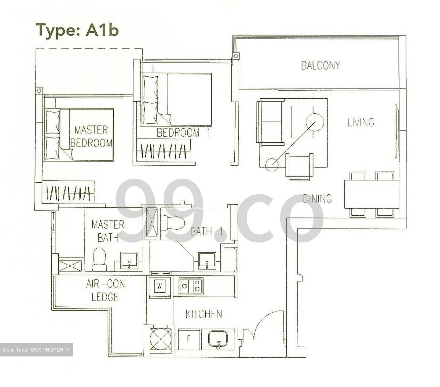 Watercolours (D18), Condominium #502074191